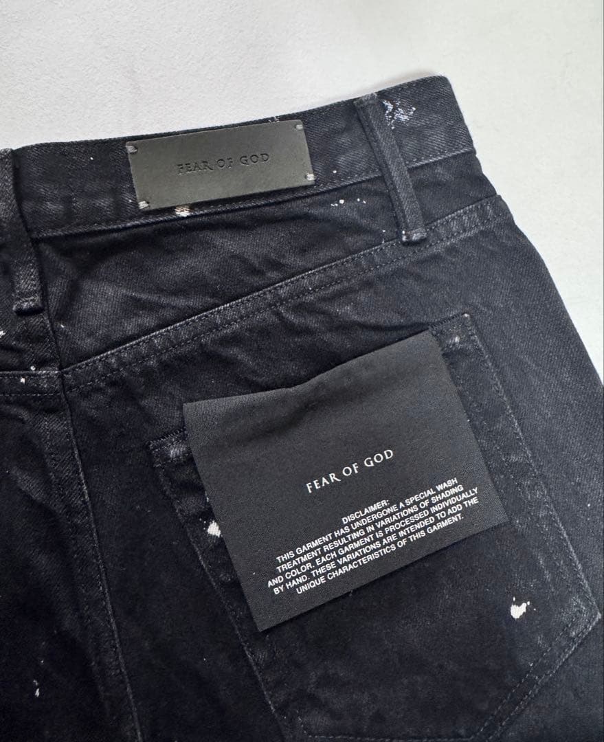 fear of god 未使用 定価約15万 リステア購入 ジーンズ デニム