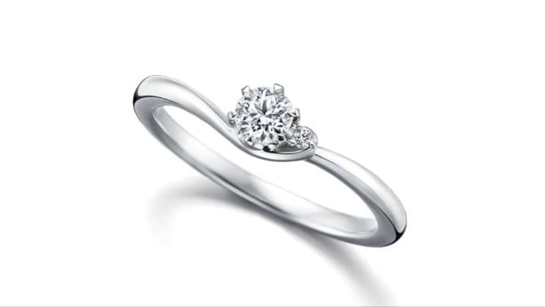 「新品、未使用、Pt」I-PRIMO 婚約指輪