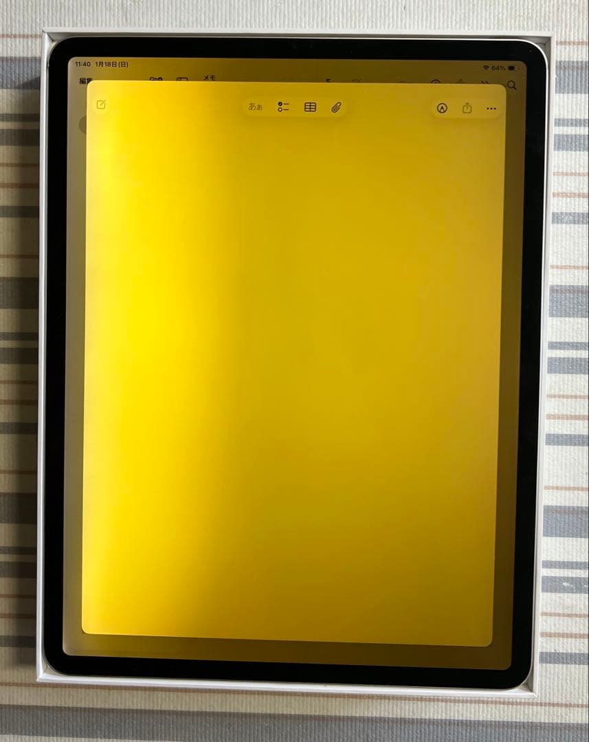 12.9インチ iPad Pro（第3世代/2018） 256GB シルバー