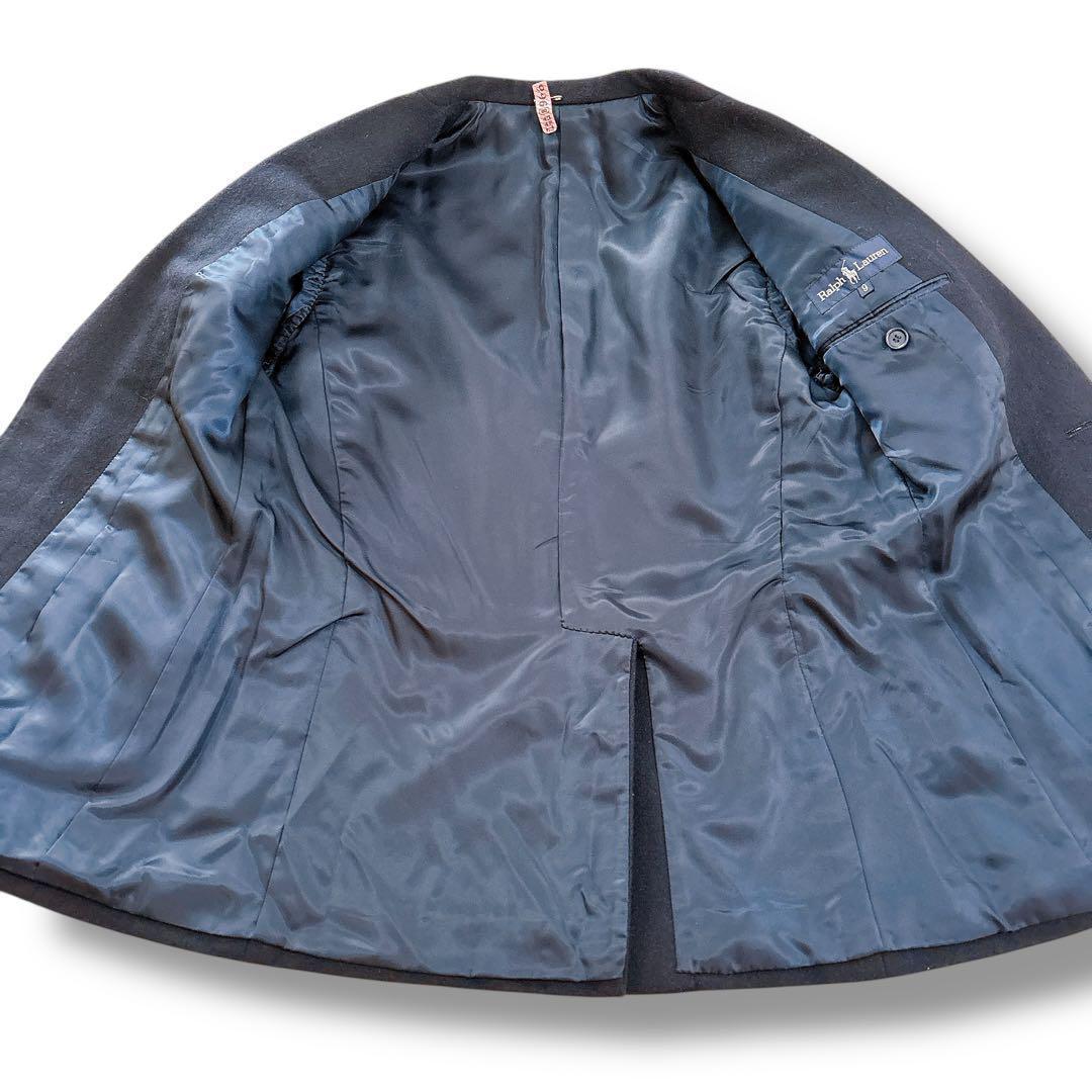 美品 Ralph Lauren テーラードジャケット 紺ブレ 金ボタン ブレザー