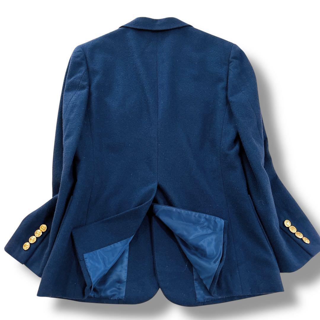 美品 Ralph Lauren テーラードジャケット 紺ブレ 金ボタン ブレザー