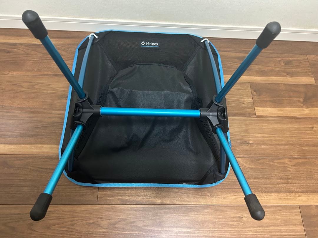 ☆Helinox☆ヘリノックス　チェアワン　アウトドアチェア　ブラック／ブルー