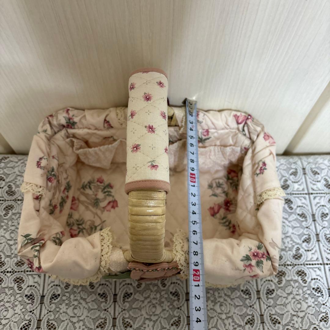 マニー　アルファベットフルールコラージュバスケット