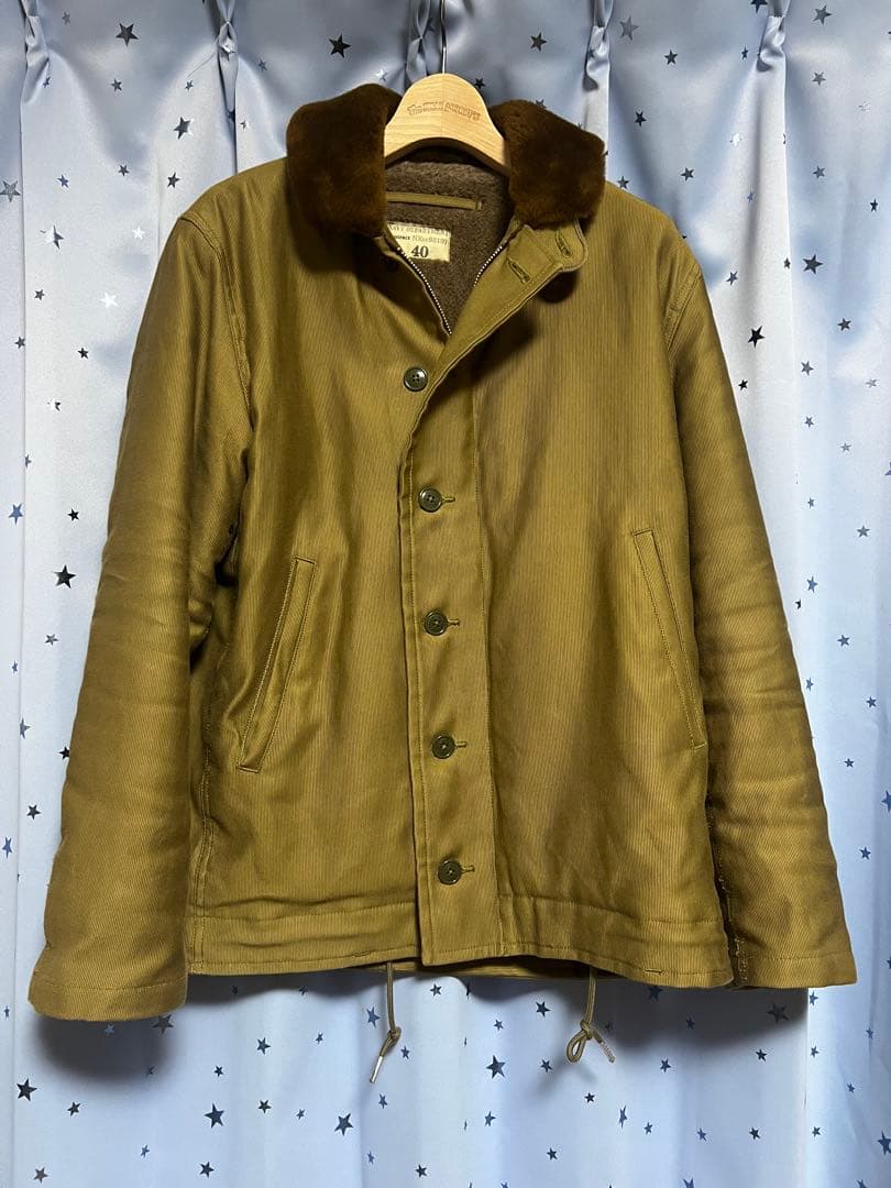 リアルマッコイズ　N-1デッキジャケット　スペシャルモデル アルパカ100%