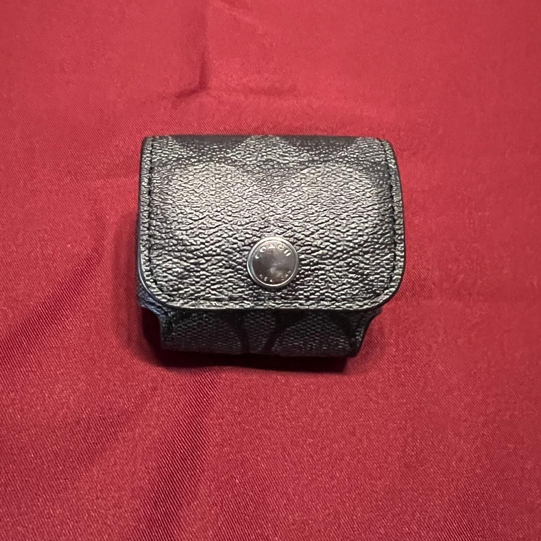 コーチ COACH AirPodsケース ケース シグネチャー キャンバス