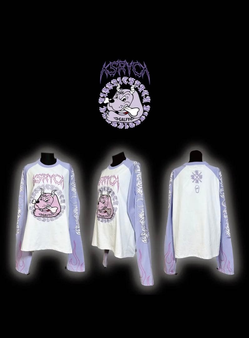 GALFY KRY clothing 萌えMOE LT ガルフィー レフレム 紫