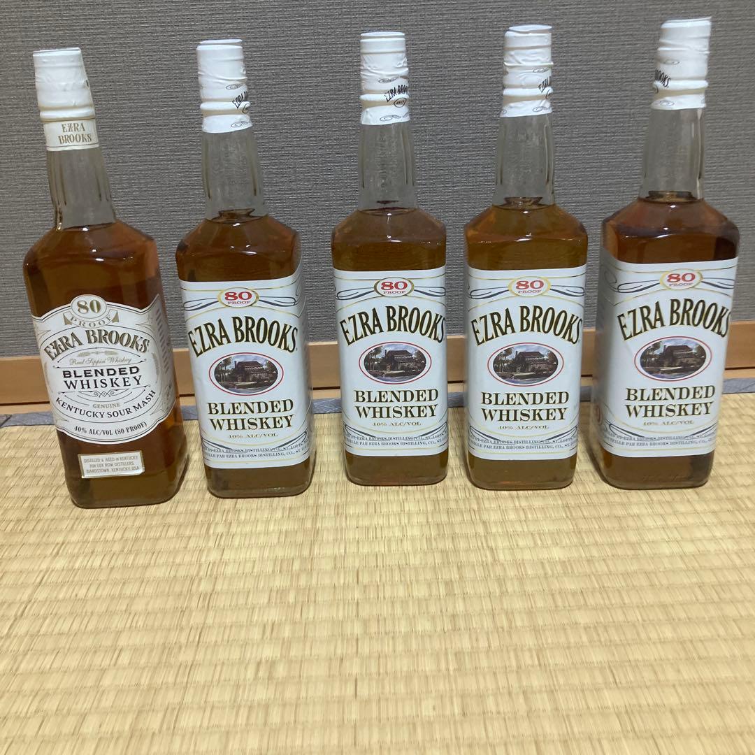 エズラブルックス　ブレンデッドウイスキー 700ml 40% 5本