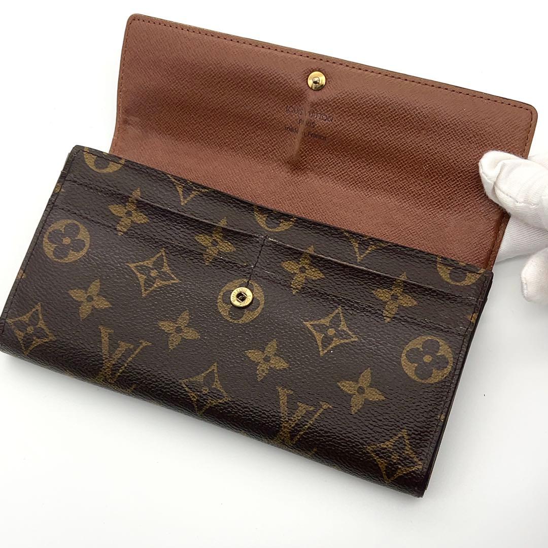 ルイヴィトン モノグラム ポルトフォイユサラ 長財布 男女兼用