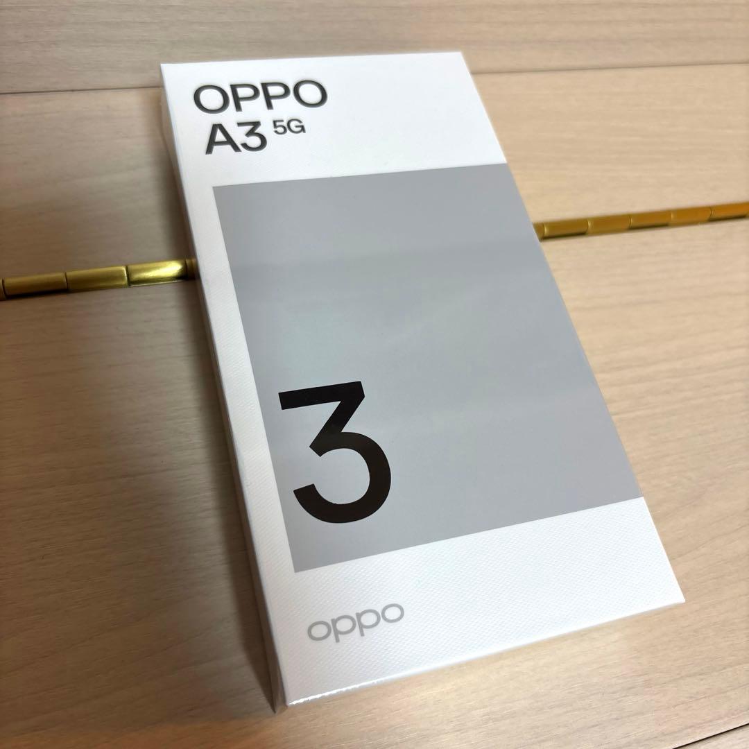 【新品・未開封】OPPO A3 5G ブラック