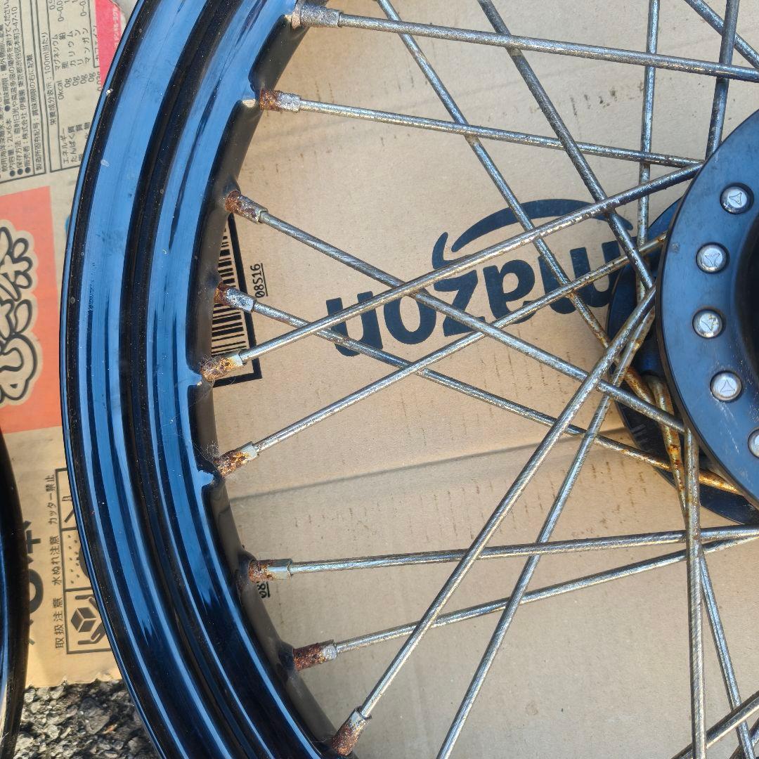 スポーツスター 09 純正スポークホイール フロントのみ