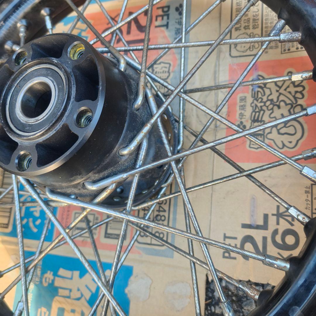 スポーツスター 09 純正スポークホイール フロントのみ