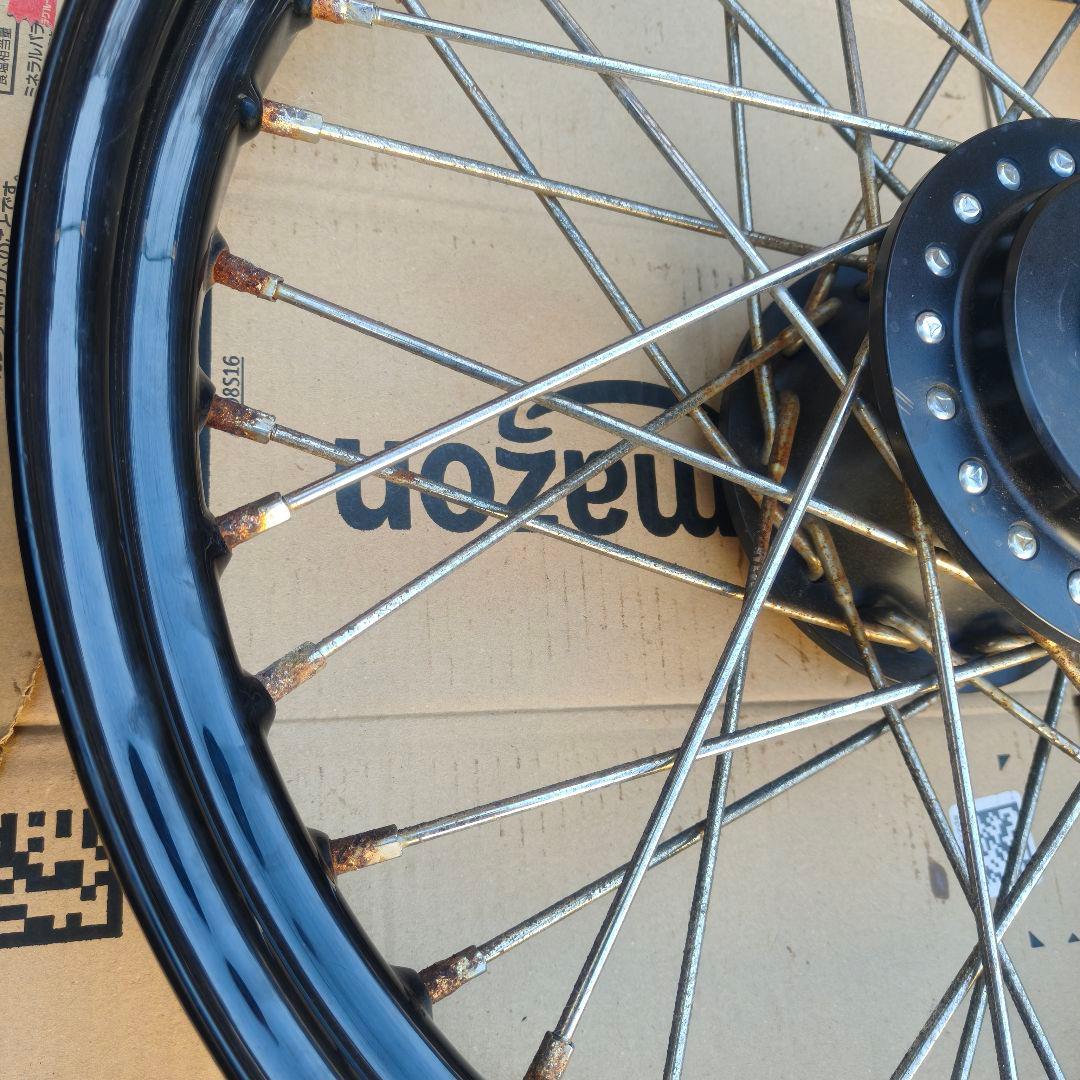 スポーツスター 09 純正スポークホイール フロントのみ