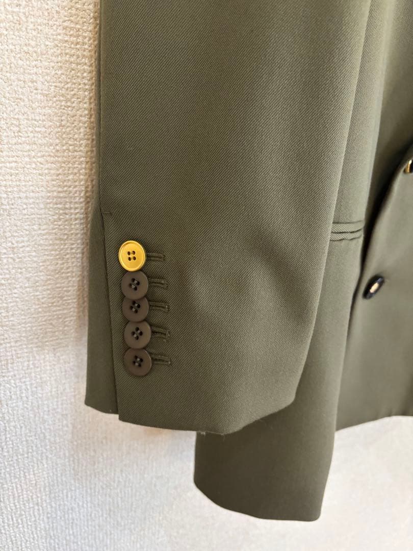 AMERI UND EMBELLISH PAPA JACKET　カーキSサイズ