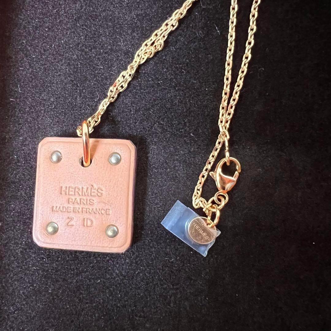 未使用•入手困難★エルメス アズ ドゥ クール PM ネックレス エトゥープ