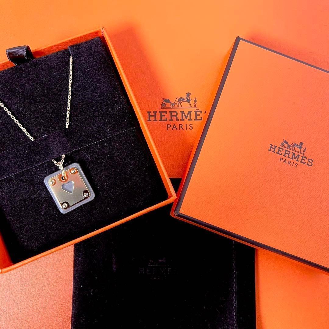 未使用•入手困難★エルメス アズ ドゥ クール PM ネックレス エトゥープ