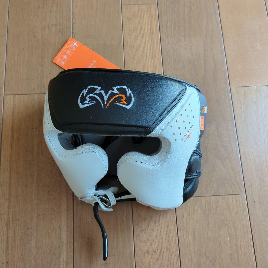 Rival RHG10 ヘッドギア XL ブラック/ホワイト