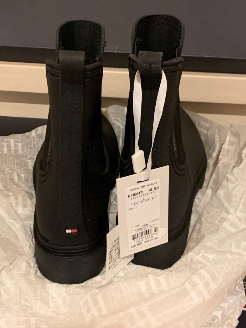 【MKH】　トミーヒルフィガー　エッセンシャルトミー　レインブーツ