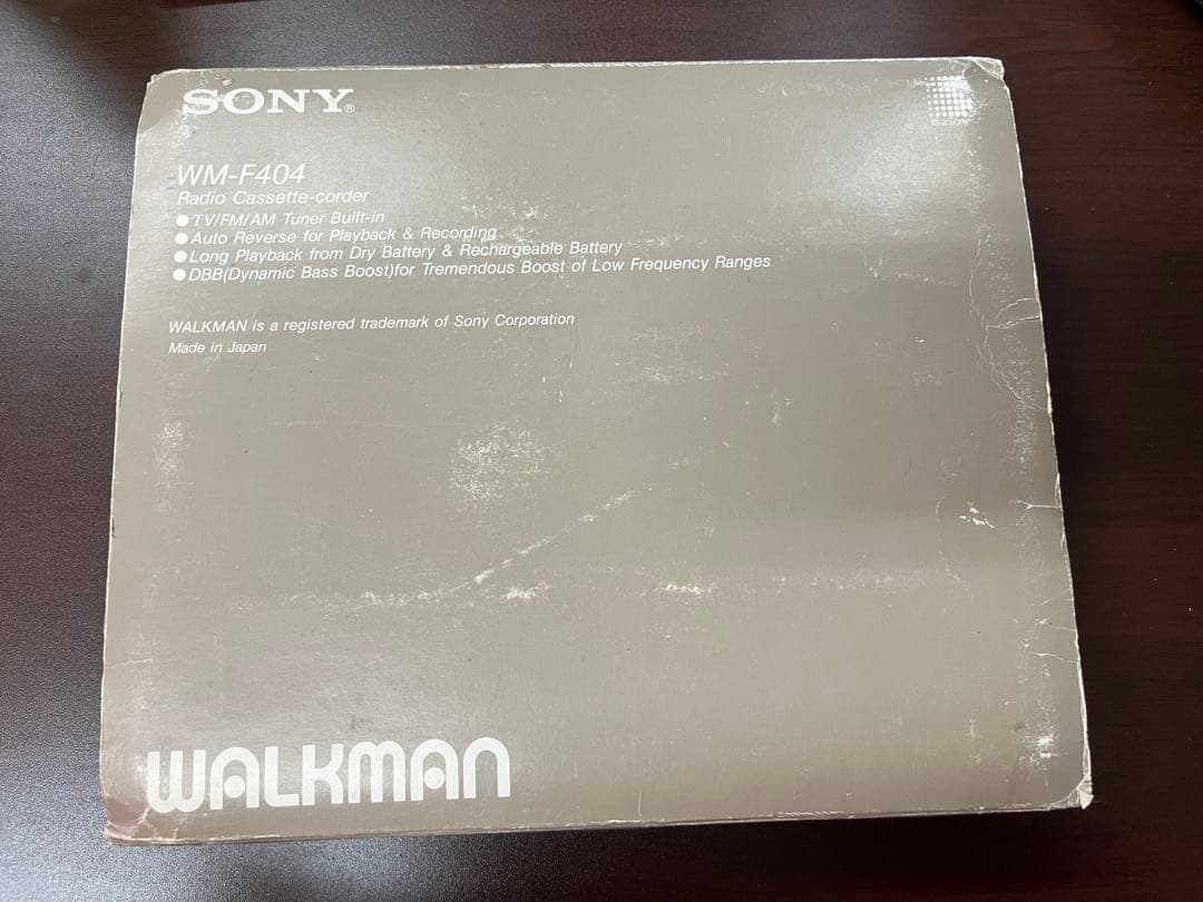 SONY WALKMAN WM-F404　ジャンク品