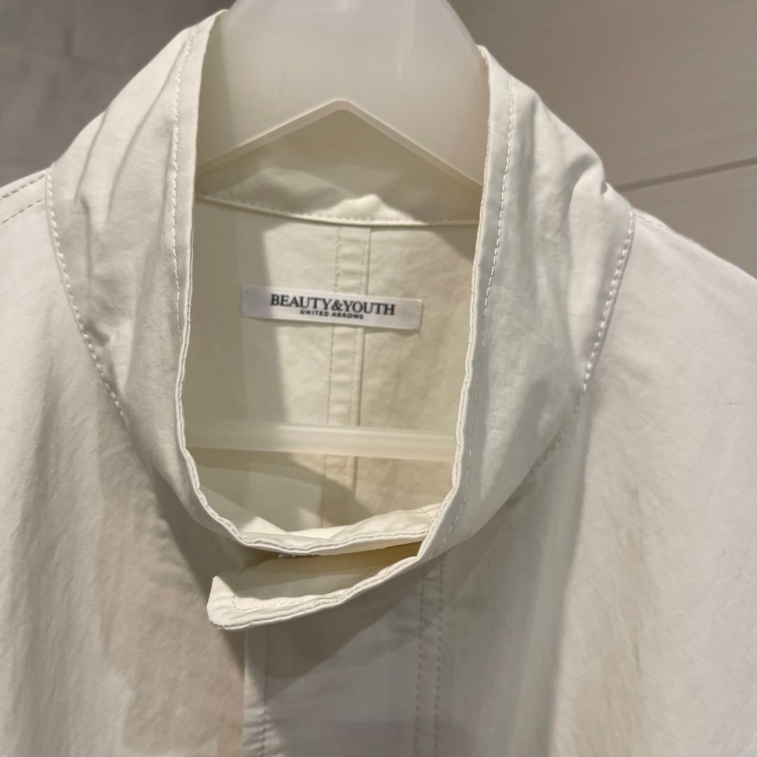 ビューティアンドユースポリエステルOX モッズコート