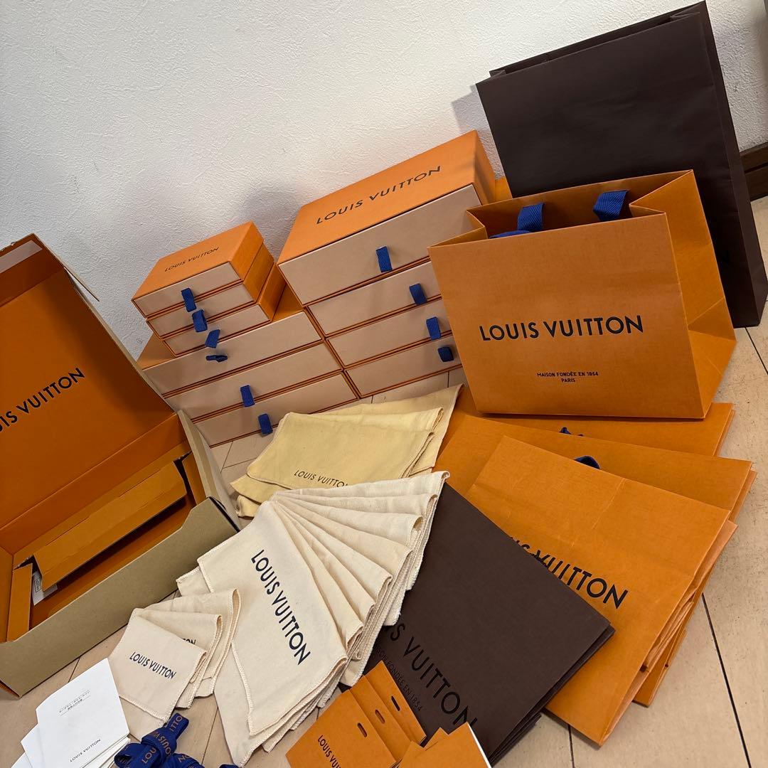 ルイヴィトン ショップ袋、箱まとめ売り