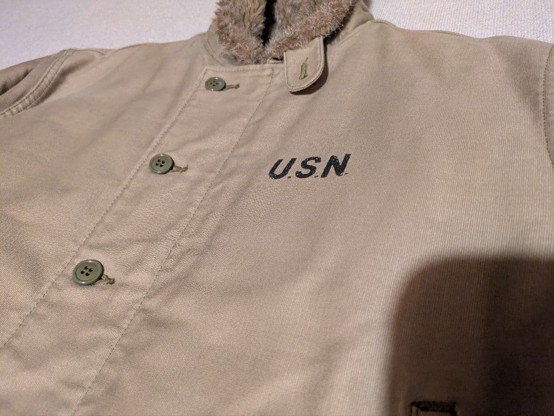 HOUSTON N1デッキジャケット 日本製