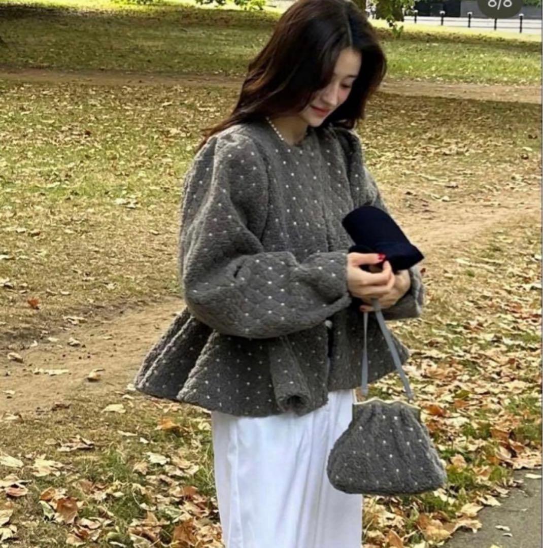 正規品 Bibiy. ODETTE BOA CARDIGAN アウター