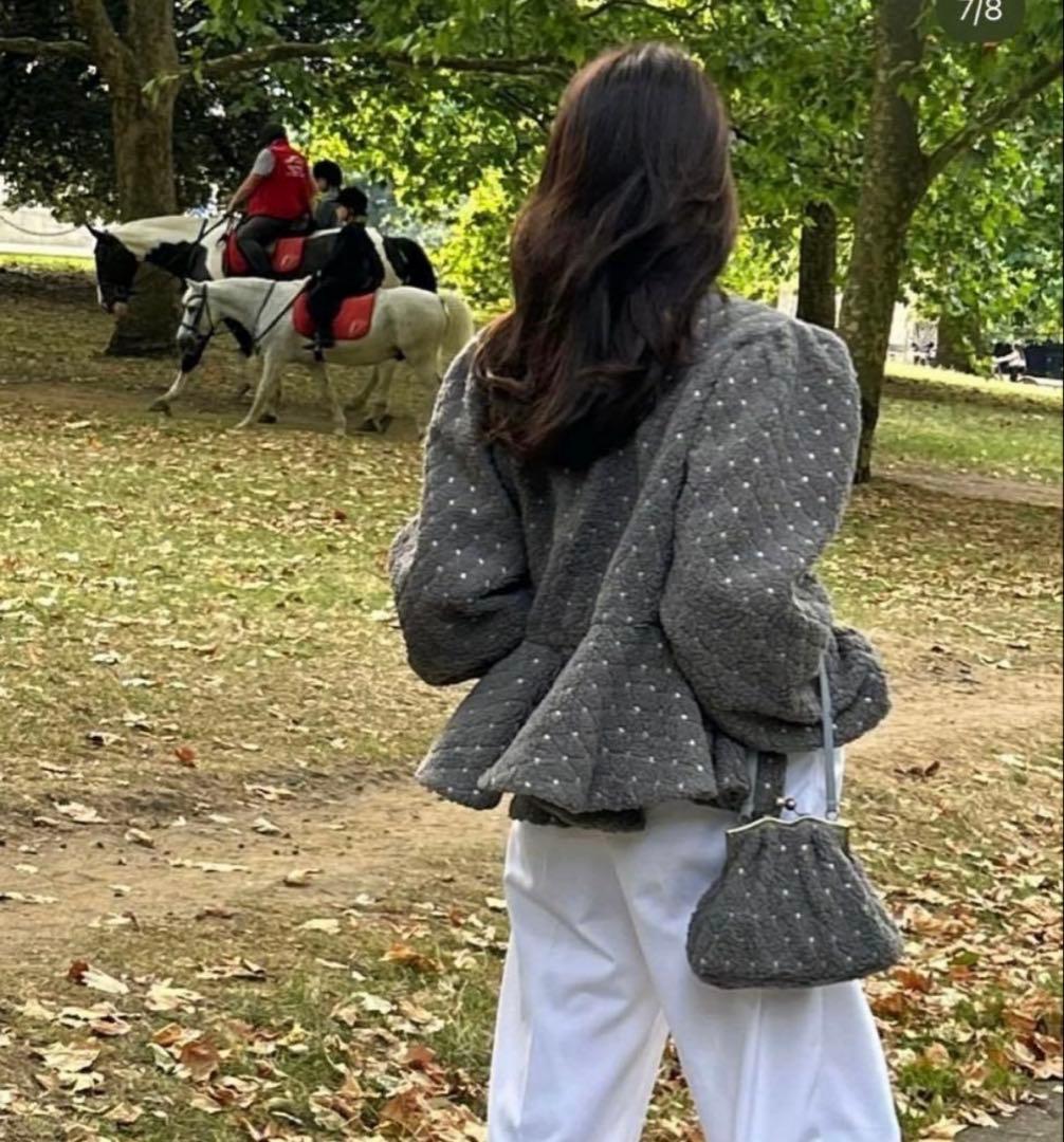 正規品 Bibiy. ODETTE BOA CARDIGAN アウター