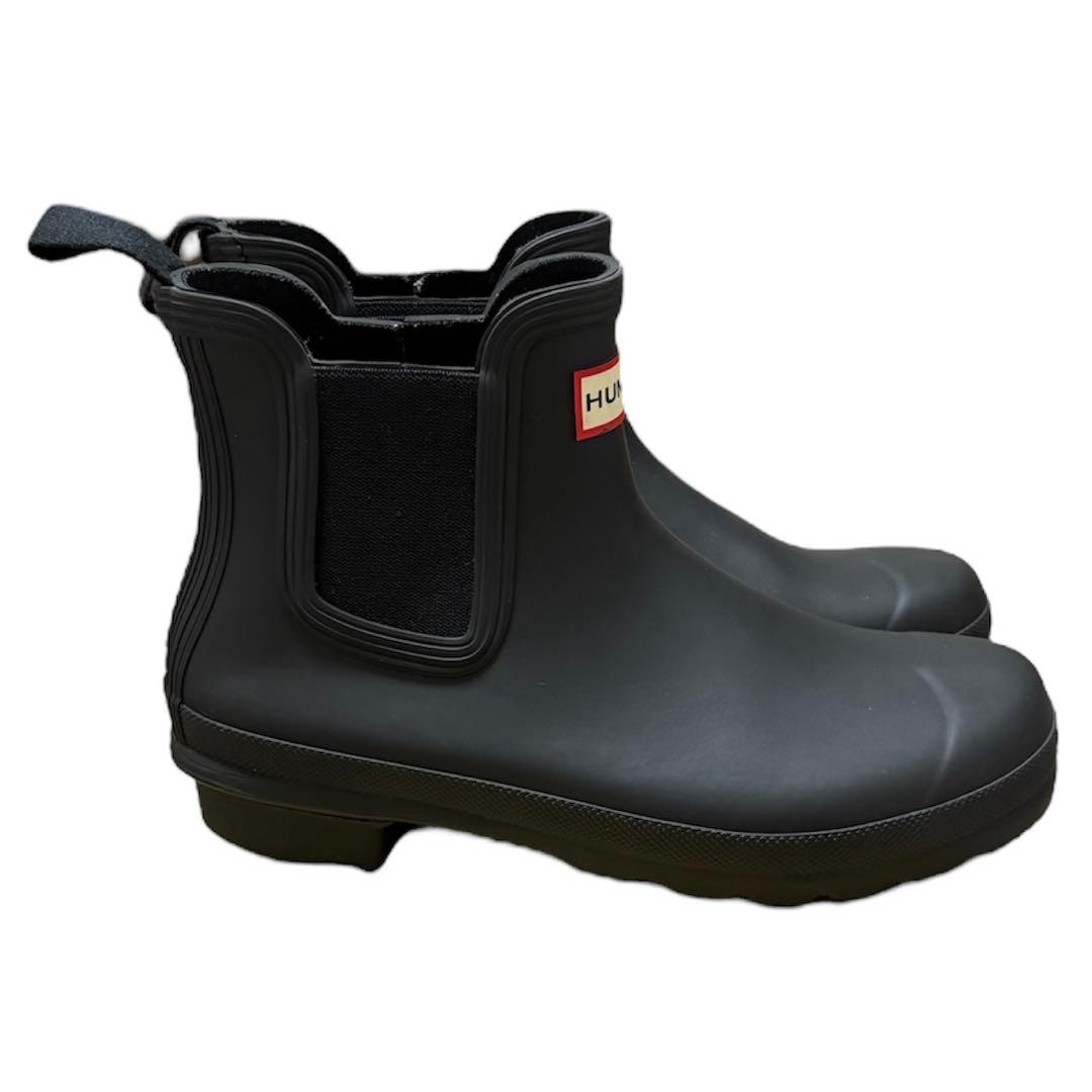 どらさん専用　HUNTER ハンター　ショートブーツ　黒　EU38 ／24cm