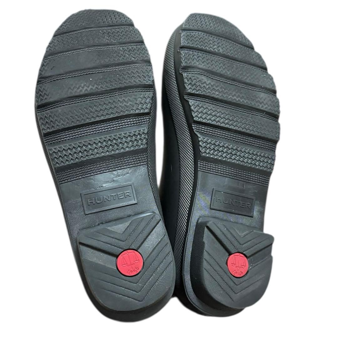 どらさん専用　HUNTER ハンター　ショートブーツ　黒　EU38 ／24cm