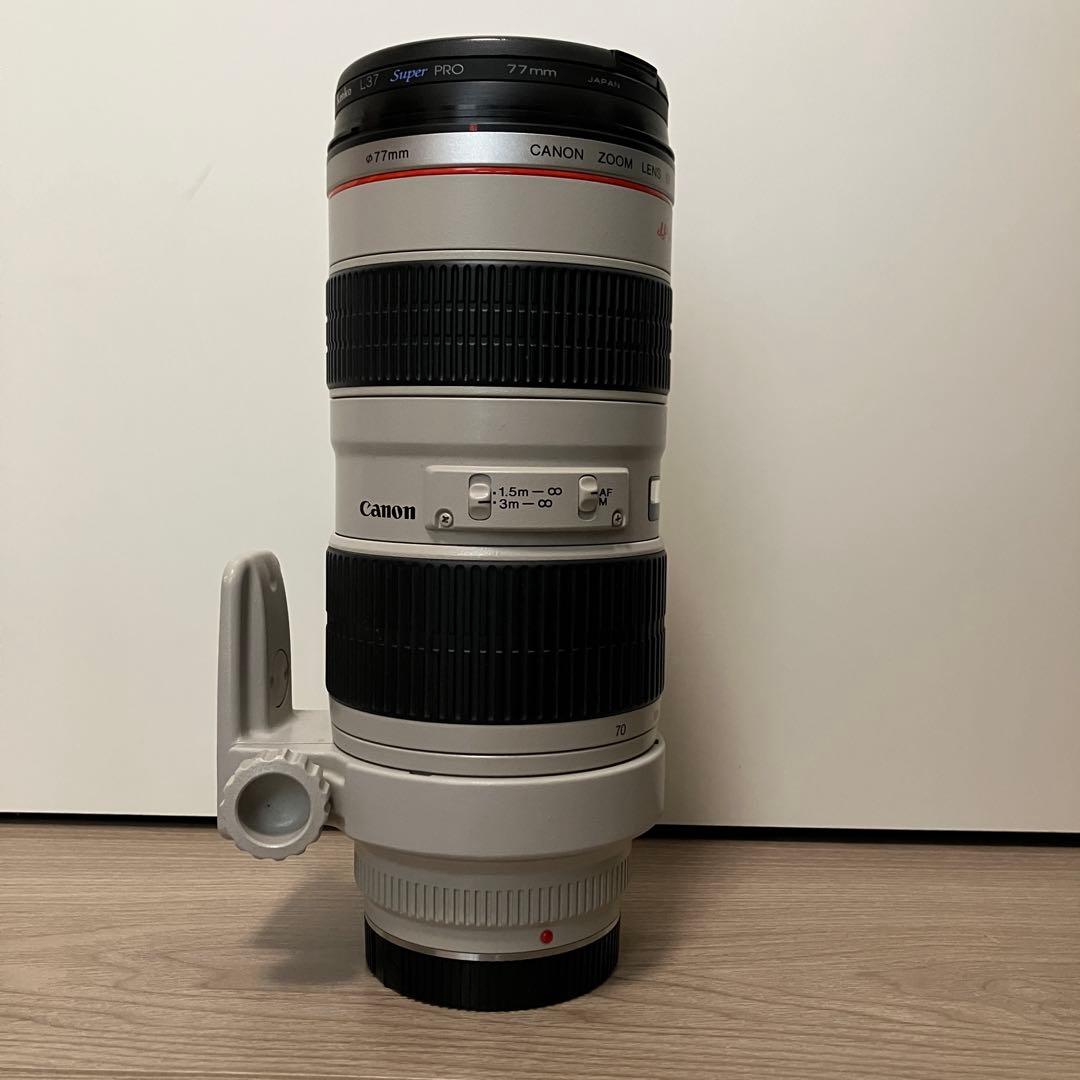 Canon EF 70-200mm F2.8 L USM+三脚座＋フードフィルタ