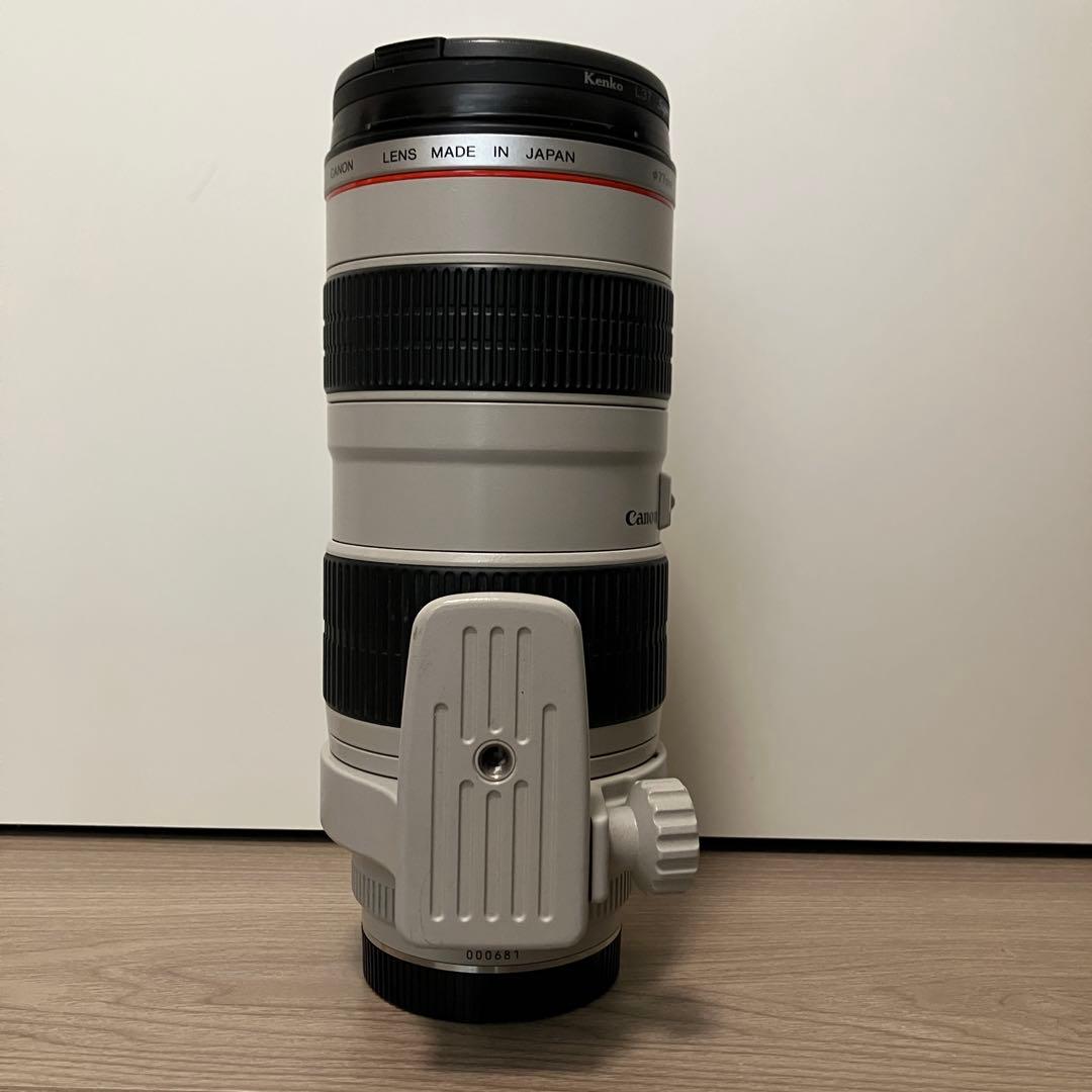 Canon EF 70-200mm F2.8 L USM+三脚座＋フードフィルタ