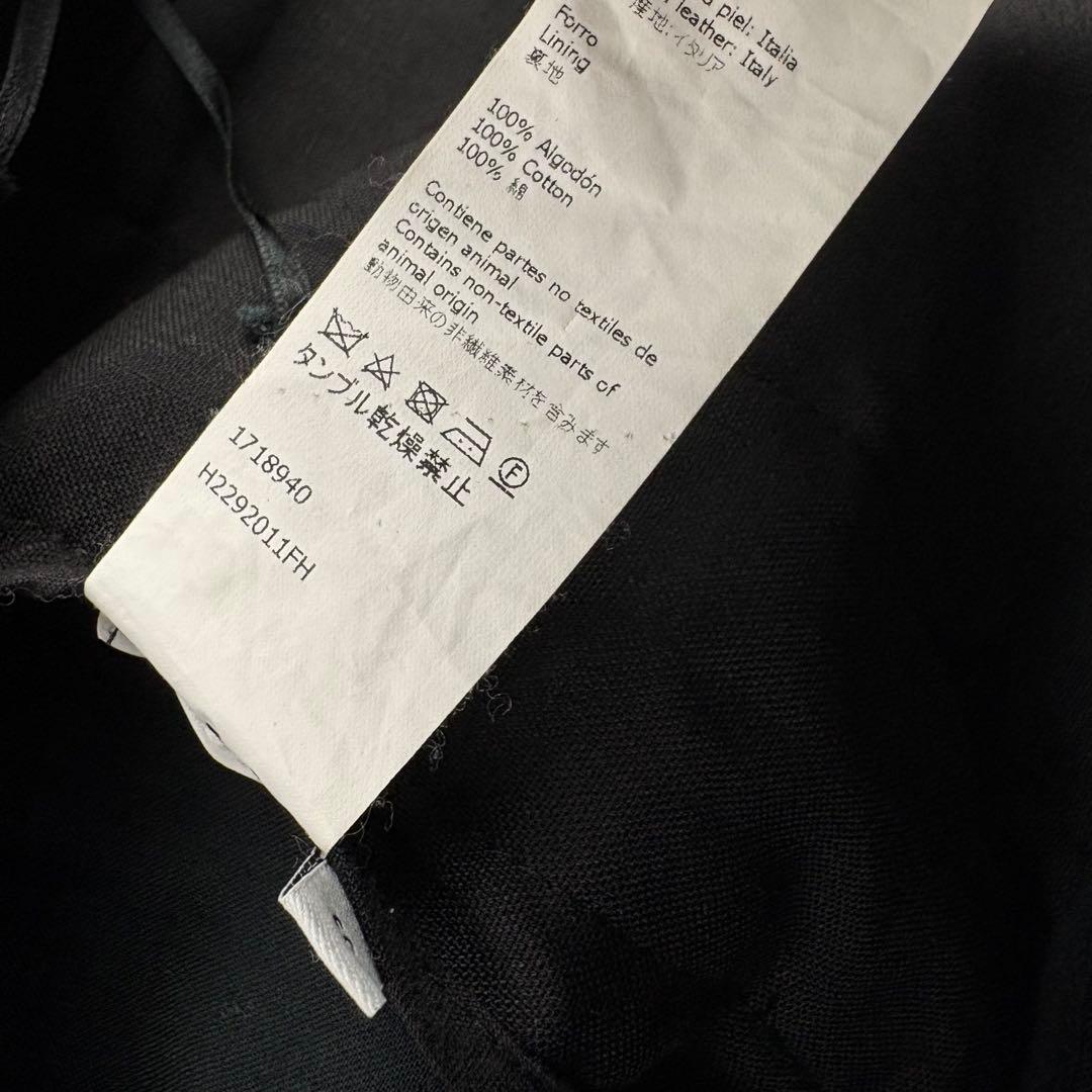 美品☆ LOEWE ロエベ　ハイウェスト　ワイドパンツ モヘア混 50 XL