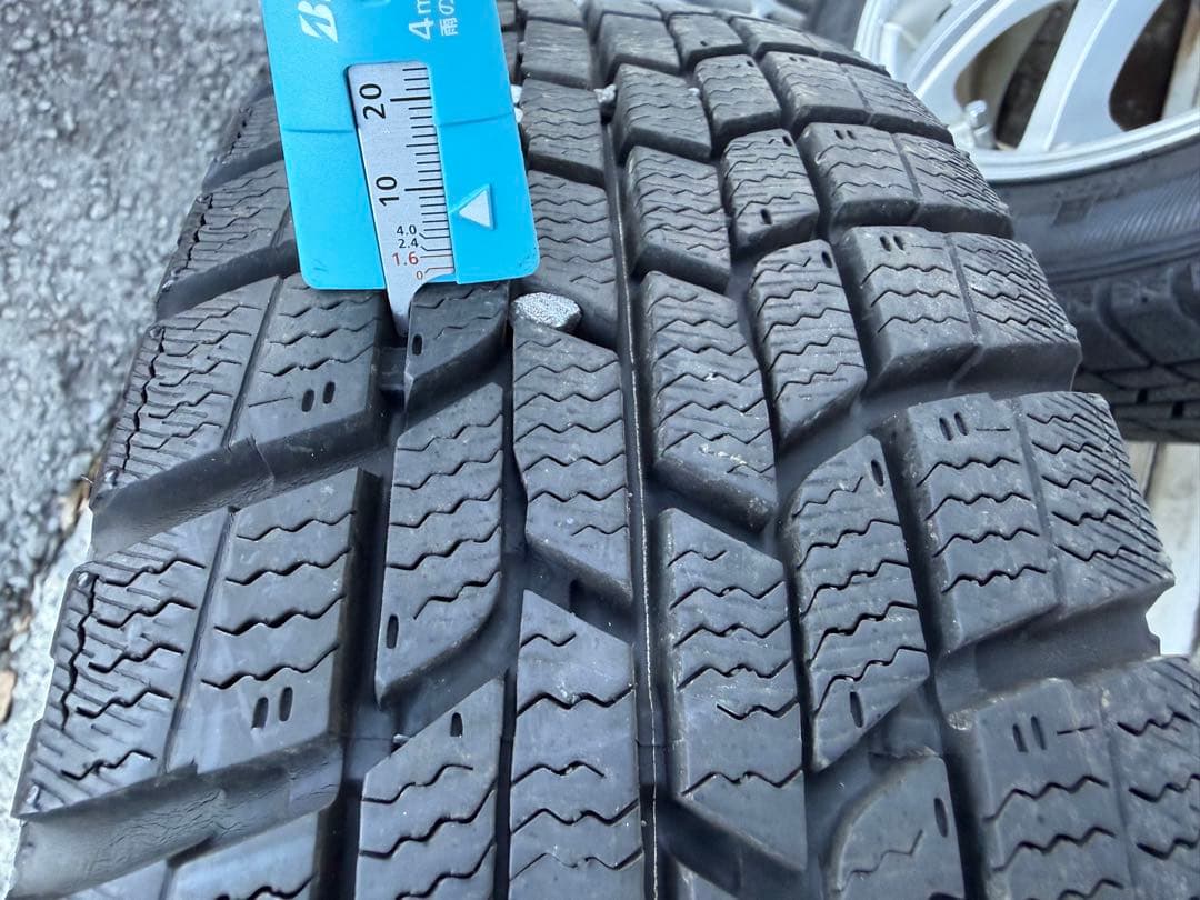 155/65R14 冬タイヤ ホイールセット 中古 4本
