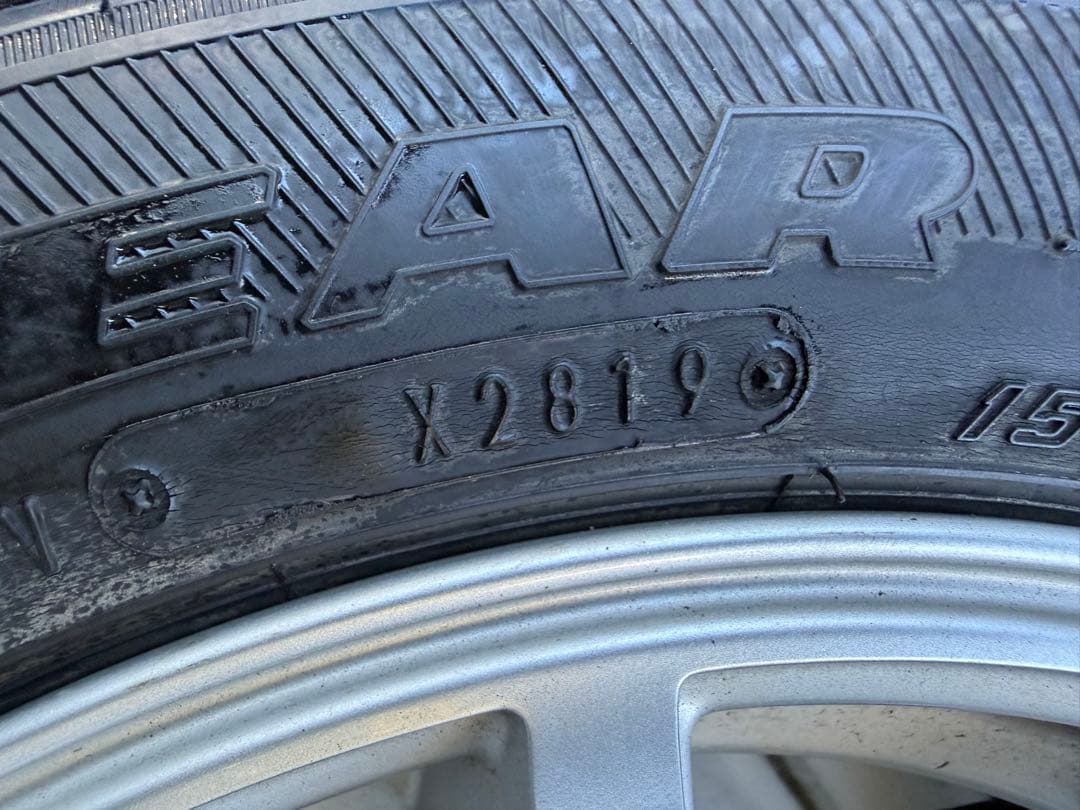 155/65R14 冬タイヤ ホイールセット 中古 4本