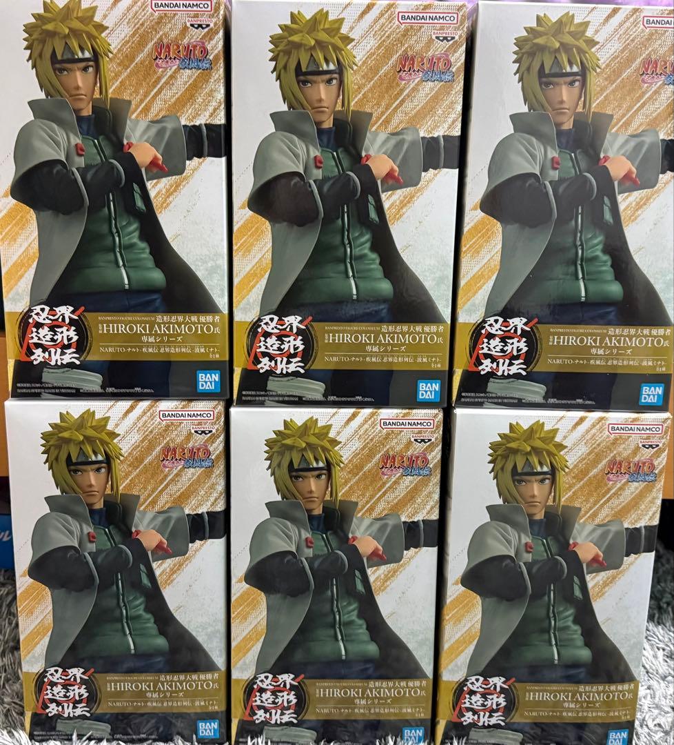NARUTO ナルト 疾風伝 忍界造形列伝 波風ミナト　フィギュア 6個セット
