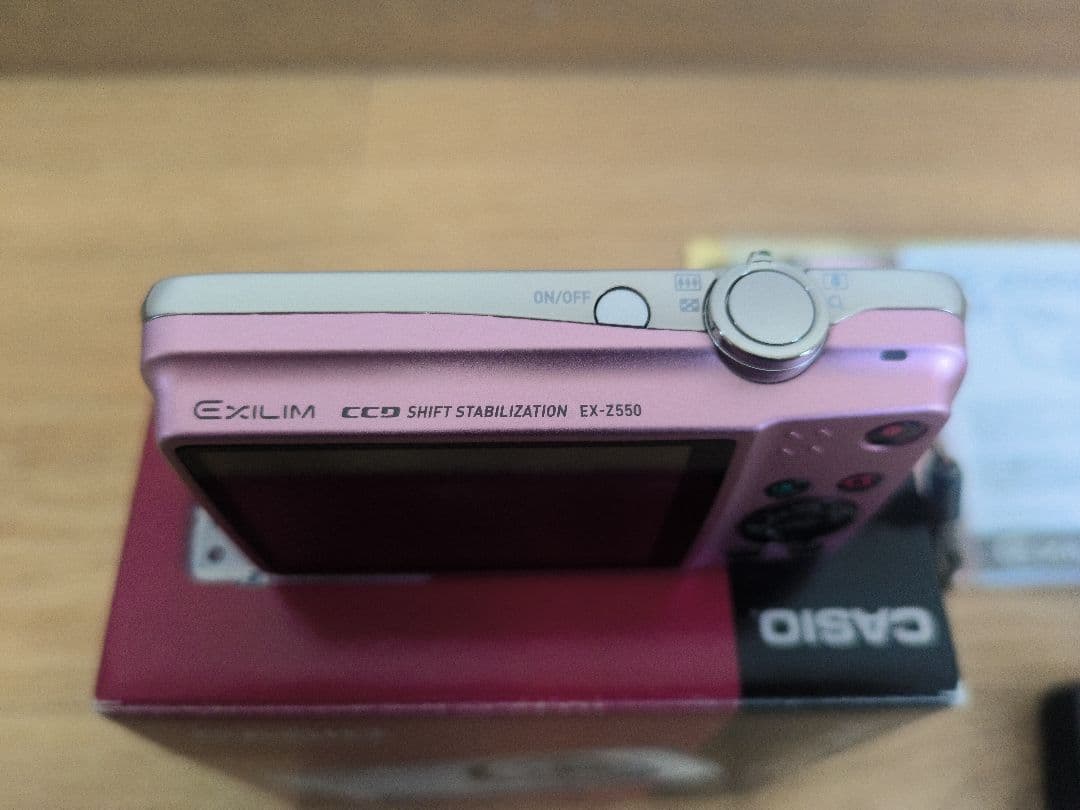 CASIO EXILIM EX-Z550 デジカメ ピンク CCDセンサー搭載