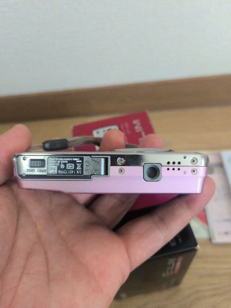 CASIO EXILIM EX-Z550 デジカメ ピンク CCDセンサー搭載