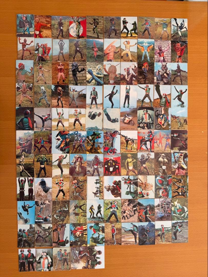 仮面ライダー 旧カード