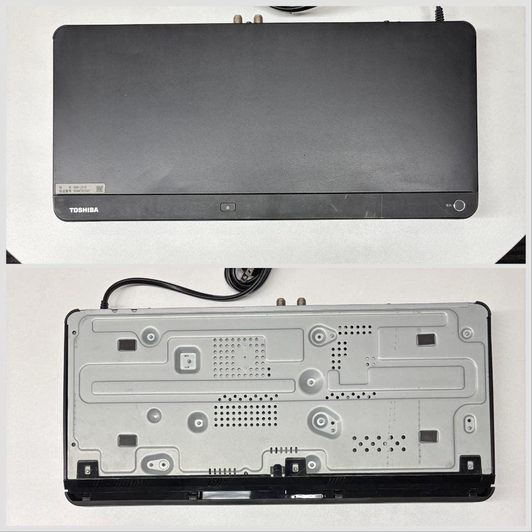 【完動・付属品フルセット】W録 東芝BDレコーダー DBR-Z610 録画1TB