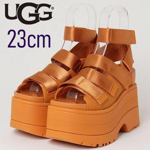 美品　UGG ゴールデンライズ　オレンジ　23cm