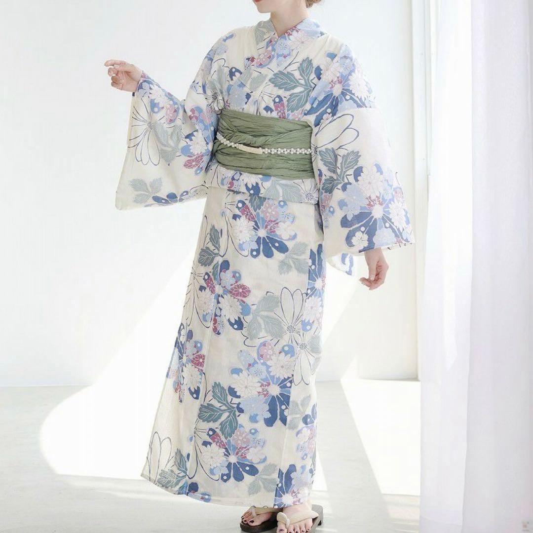 Dita浴衣【泡沫の古典菊】