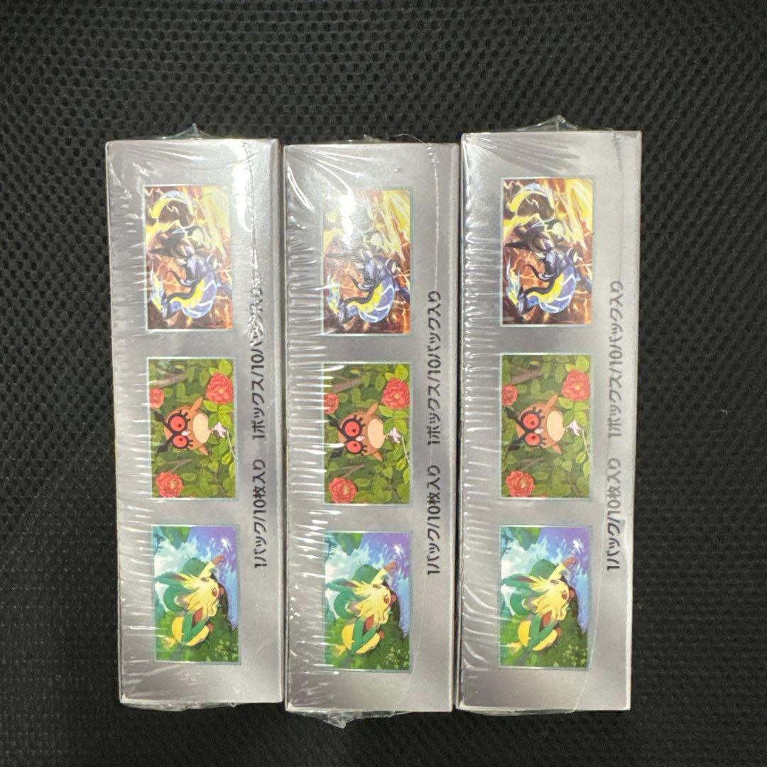 ほ*た様 ポケモンカードゲーム テラスタルフェスex シュリンク付き　3BOX