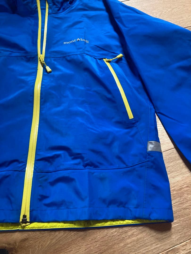 mont-bell レイントレッカー　レインコート　雨具　160 モンベル