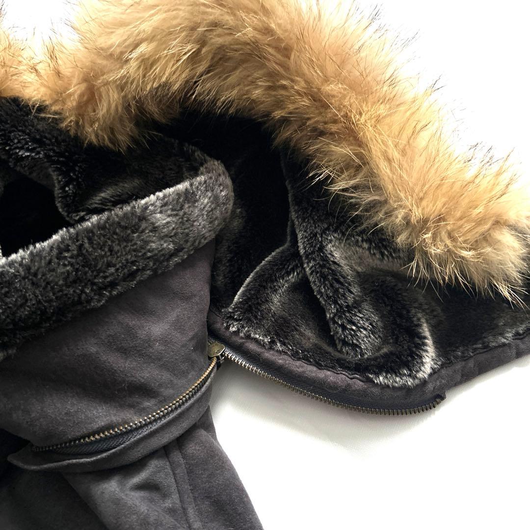 90s 山本寛斎4LサイズKANSAI JEANS ムートンハーフコート