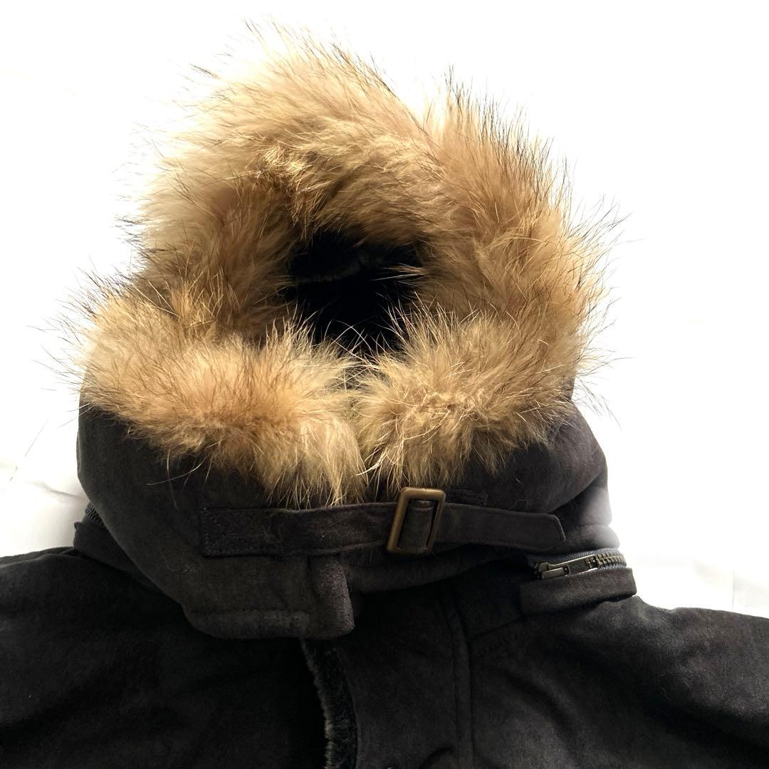 90s 山本寛斎4LサイズKANSAI JEANS ムートンハーフコート