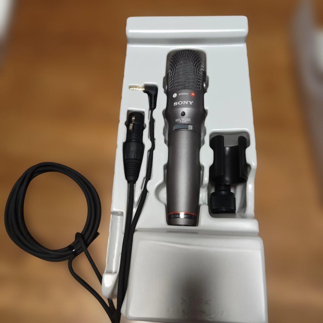 SONY コンデンサー マイク　ECM-MS957