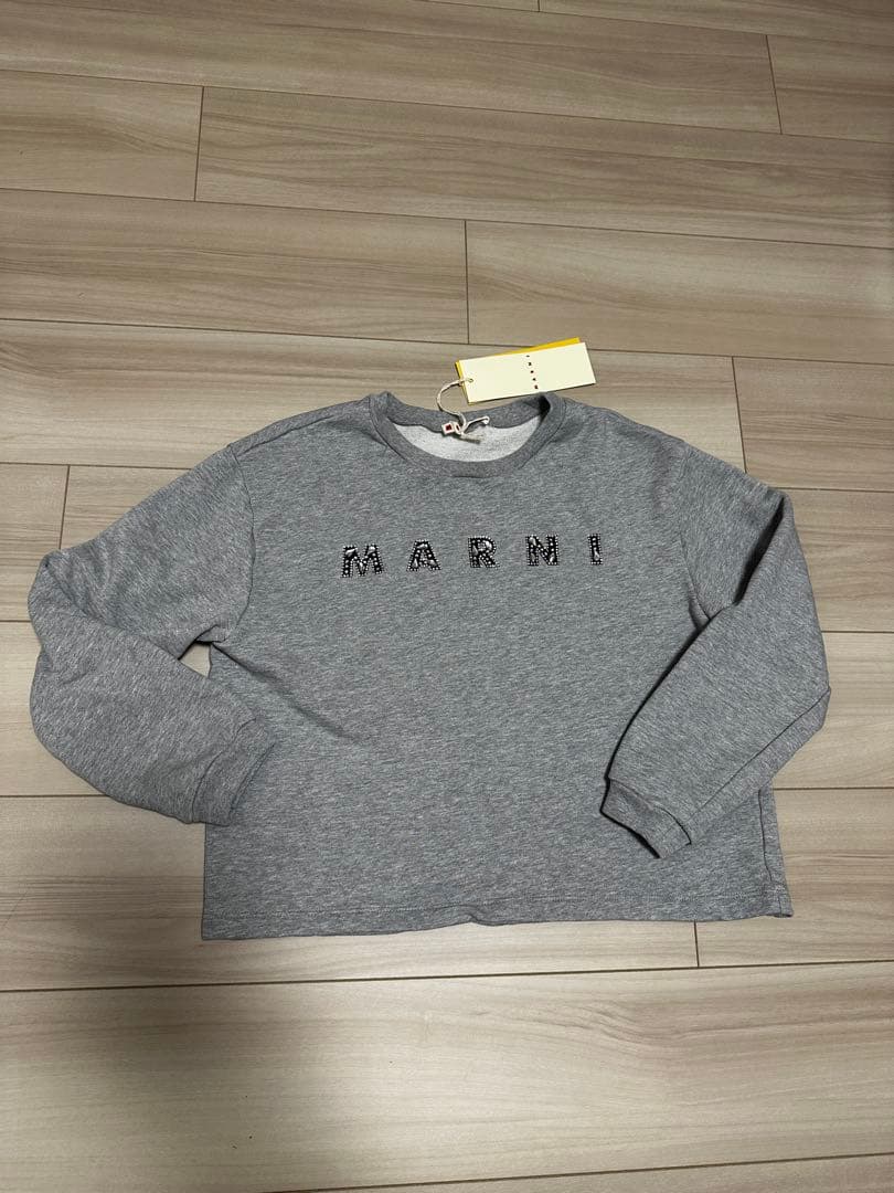 【新品同様】MARNIスウェット グレー 大人S相当 定価¥33000