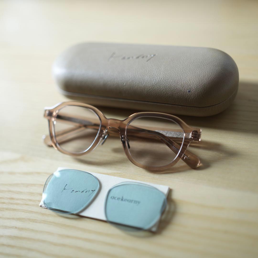 kearny flanagan 美品　レンズ2種　度なし　最終値下げ