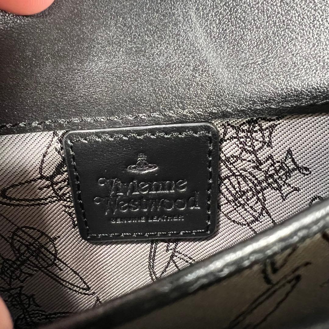 未使用級 Vivienne Westwoodダービーチェック オーブ 長財布