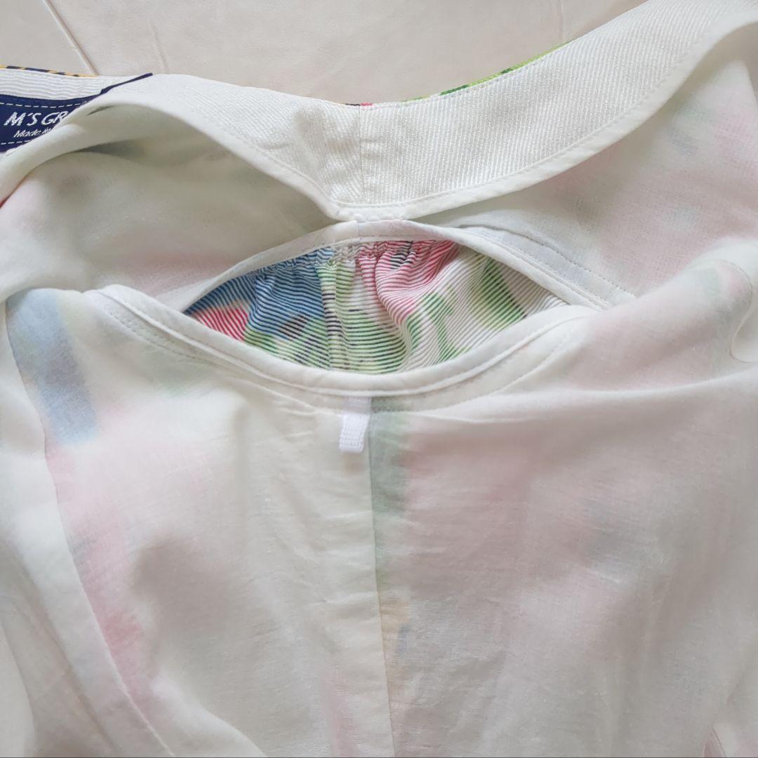 M'S GRACY*フラワープリントグログランワンピース